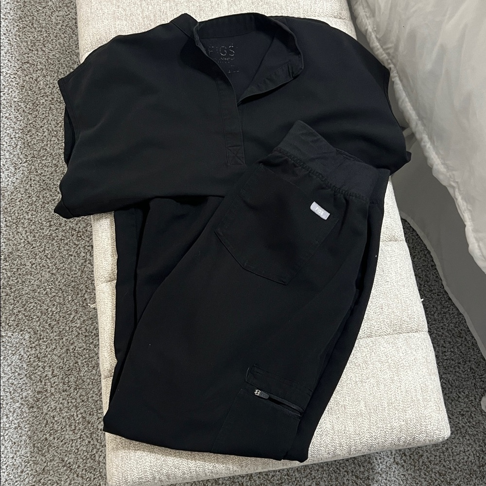 Figs Scrubs - Black
